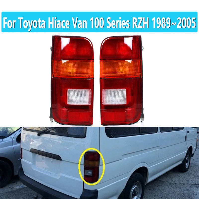Left+Right LED Tail Lamp Taillight for Toyota Hiace Van 100 Series RZH 1989~2005