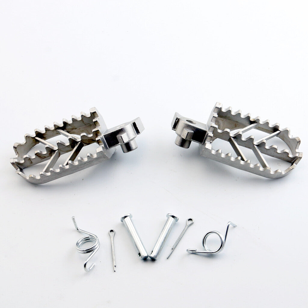 Motorcycle Footpegs Rest Pit Dirt Motor Bike Pitster Pro XR50 70 CRF50 CRF70 SSR