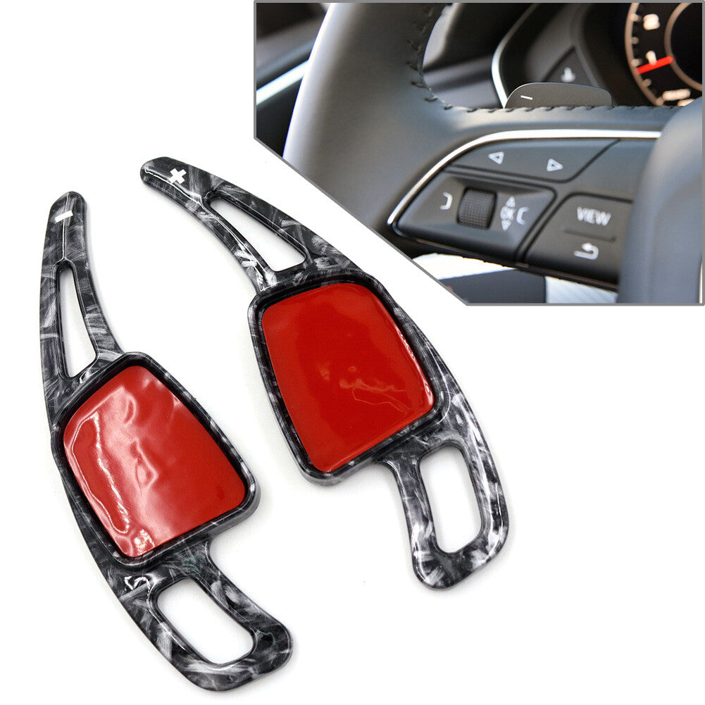 Steering Wheel Shift Paddle Shifter Extension for Audi A3 A4 A5 S3 S4 S5 SQ5 SQ7