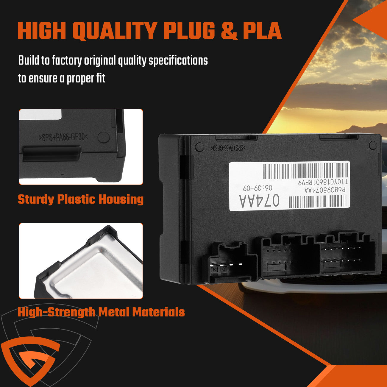 Transfer Case Module for Jeep Grand Cherokee for Dodge Durango 2014-2015 68395074AA/