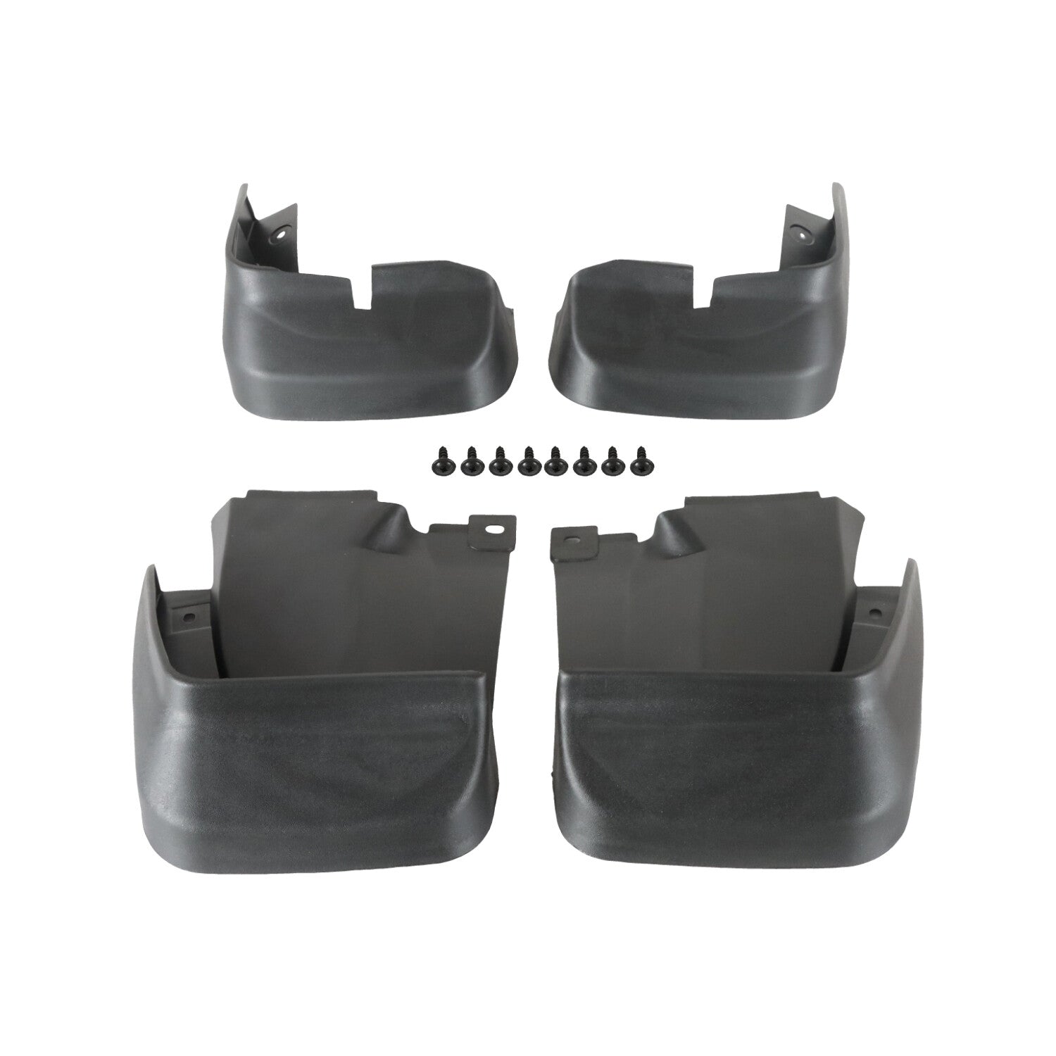 4pcs Mudguard Flaps for Honda for Civic Sedan 2006-2011 Driver and Passenger Side
