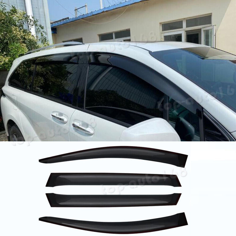 for Toyota for Sienna 2021-2024 Smoky Window Wind Visors Rain Guard Vent Deflectors
