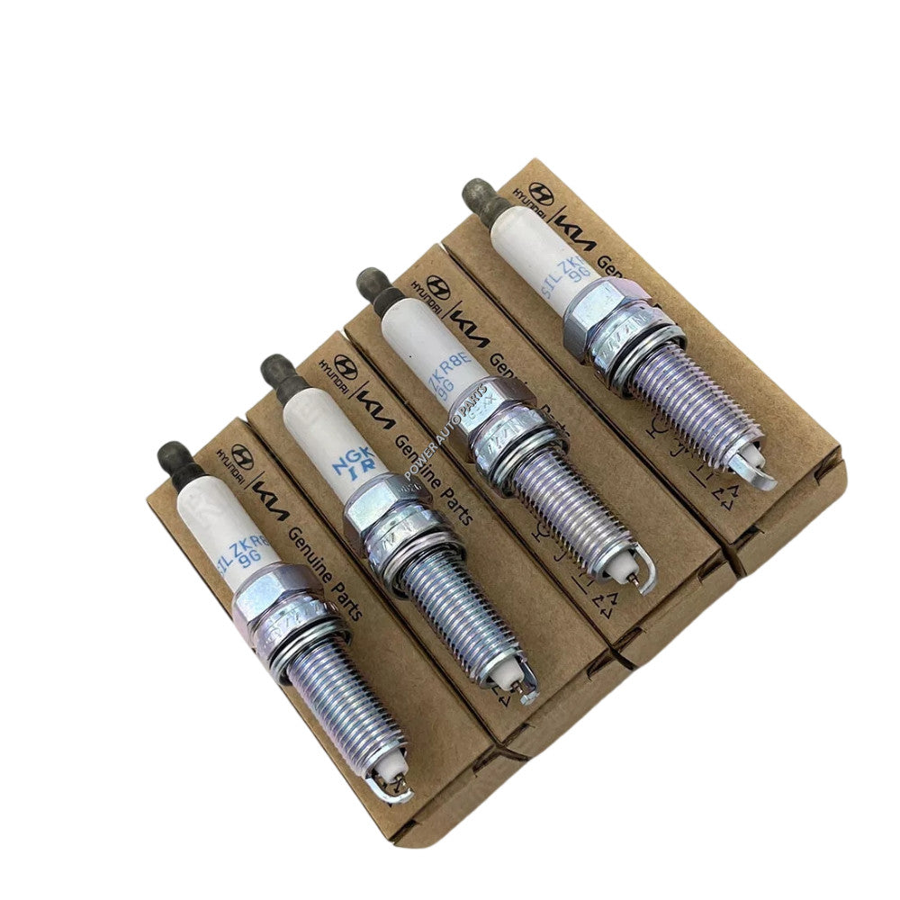 Equipment Manufacturer Spark Plugs (4 pieces) for 2011-2019 Santa Fe Sport Sonata 2.0L Turbo / 2.4L Hybrid