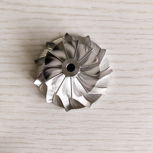 K04 34.53/50.96 mm 11+0 Blade Turbine Milling/Blank Compressor Wheel