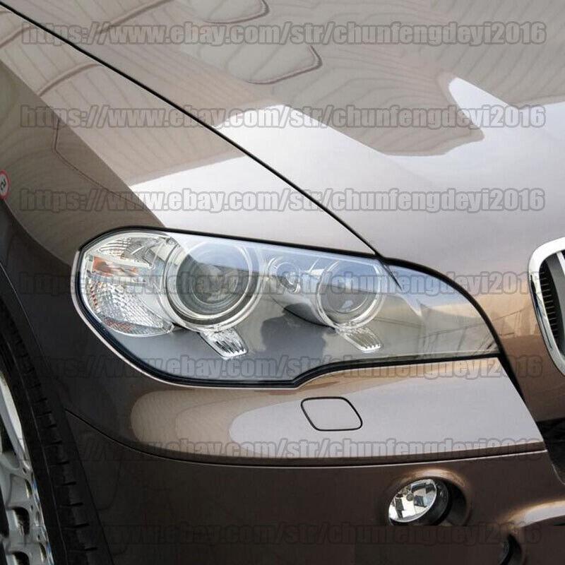 for BMW X5 E70 2008-13 Headlight Lens Lamp Cover Headlamp Shade Right/Left 2pcs