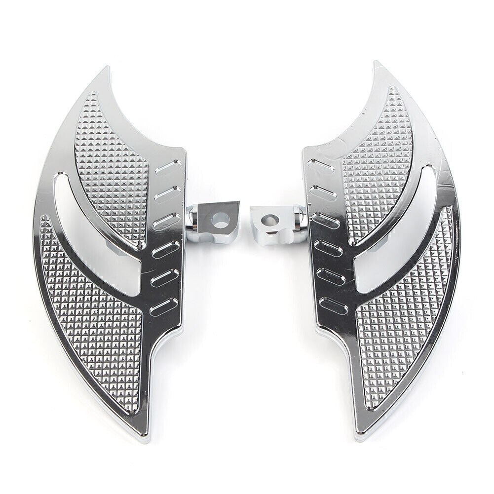 for Harley Dyna FXD FLST Chrome Male Mount FootPeg Passenger Floorboard