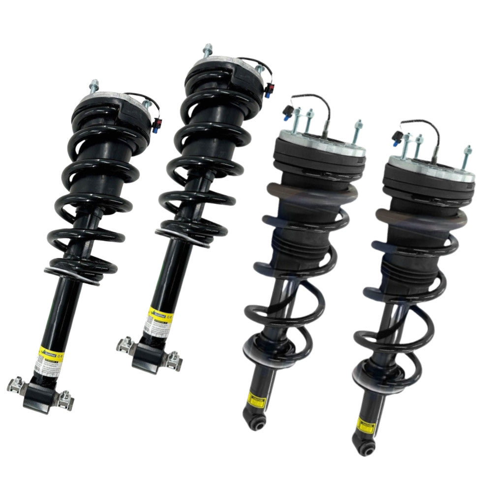 2-Piece Front Shock Strut Assembly with EDC for BMW E66, E65, 745Li, 750i, 760Li, 760i - Base