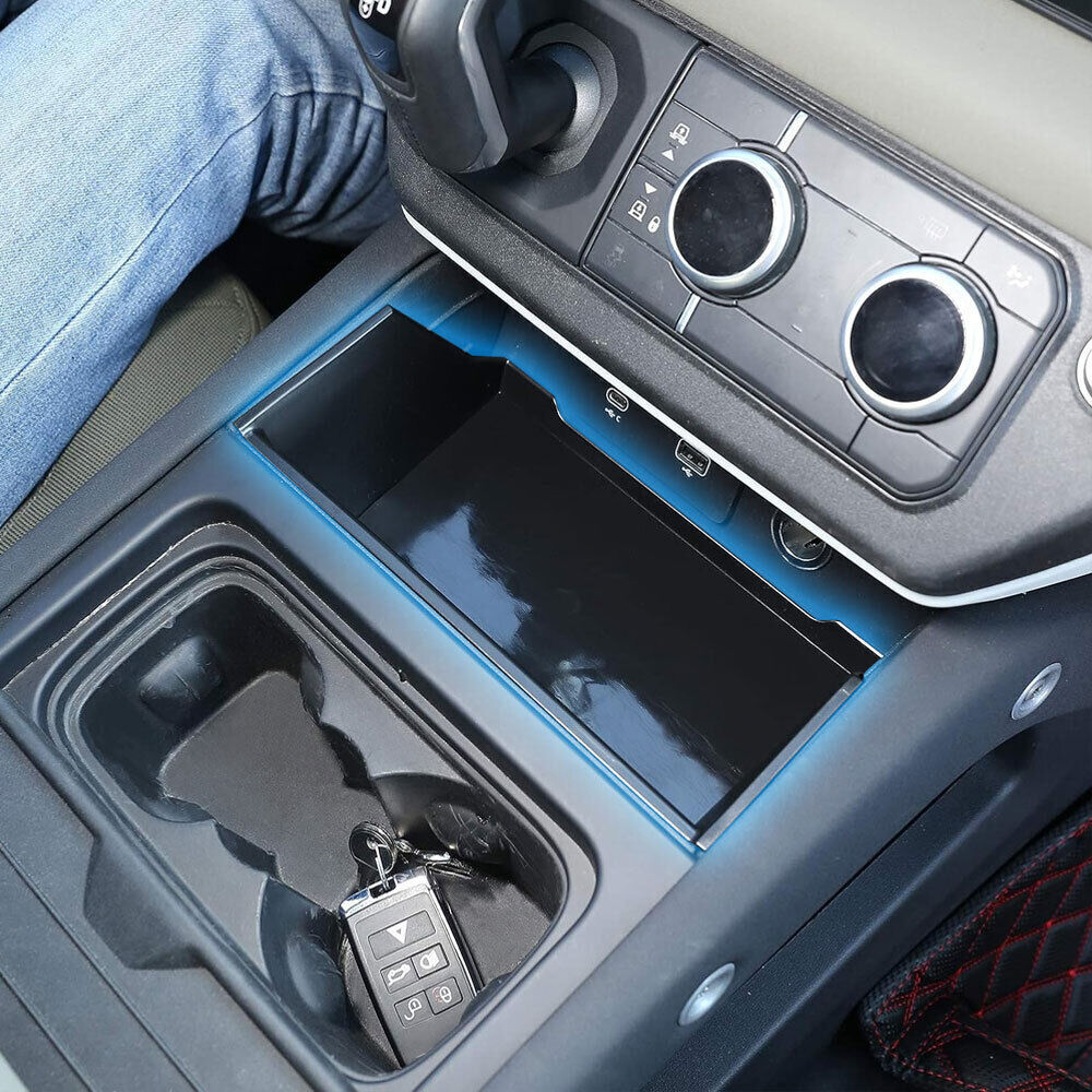 For 20-23 for Land Rover for Defender 90 110 Center Console Storage Box Phone Holder