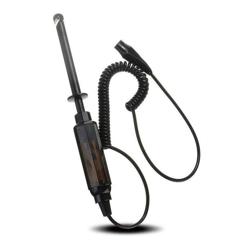Car Wire Line Voltage Circuit Tester 6V/12V/24V DC Hook Probe Test Light Pencil