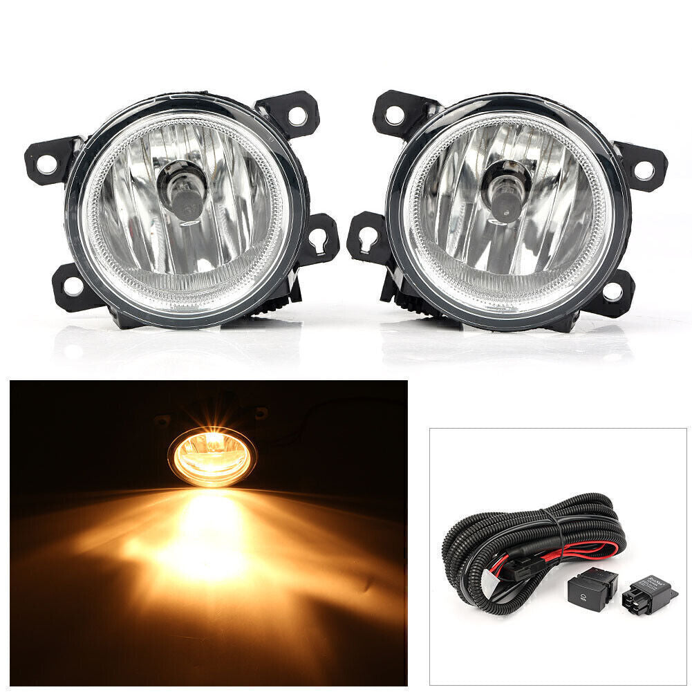 Pair Car Front Bumper Fog Light DRL w/Bulb Fit for Honda for Civic 2016 2017