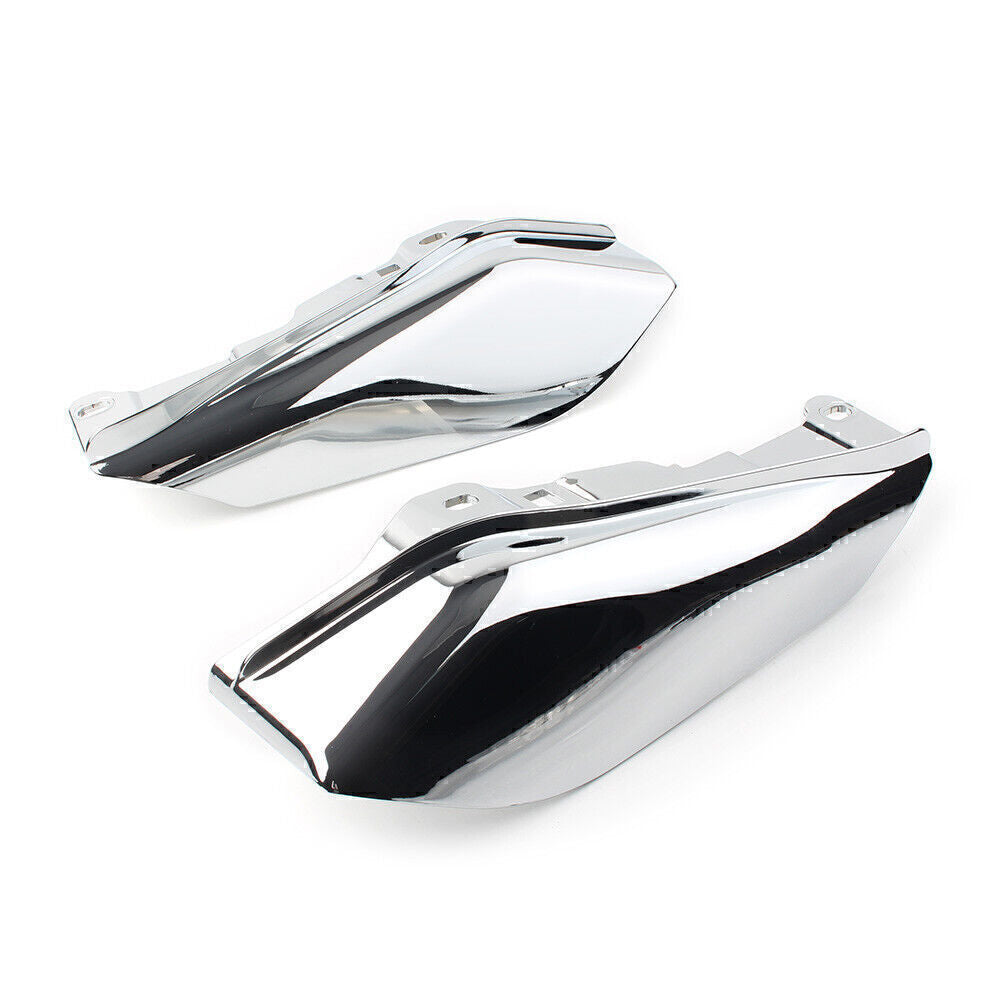 for Harley Road Glide 09-16 Chrome ABS Mid-Frame Air Deflector Trim Heat Shield