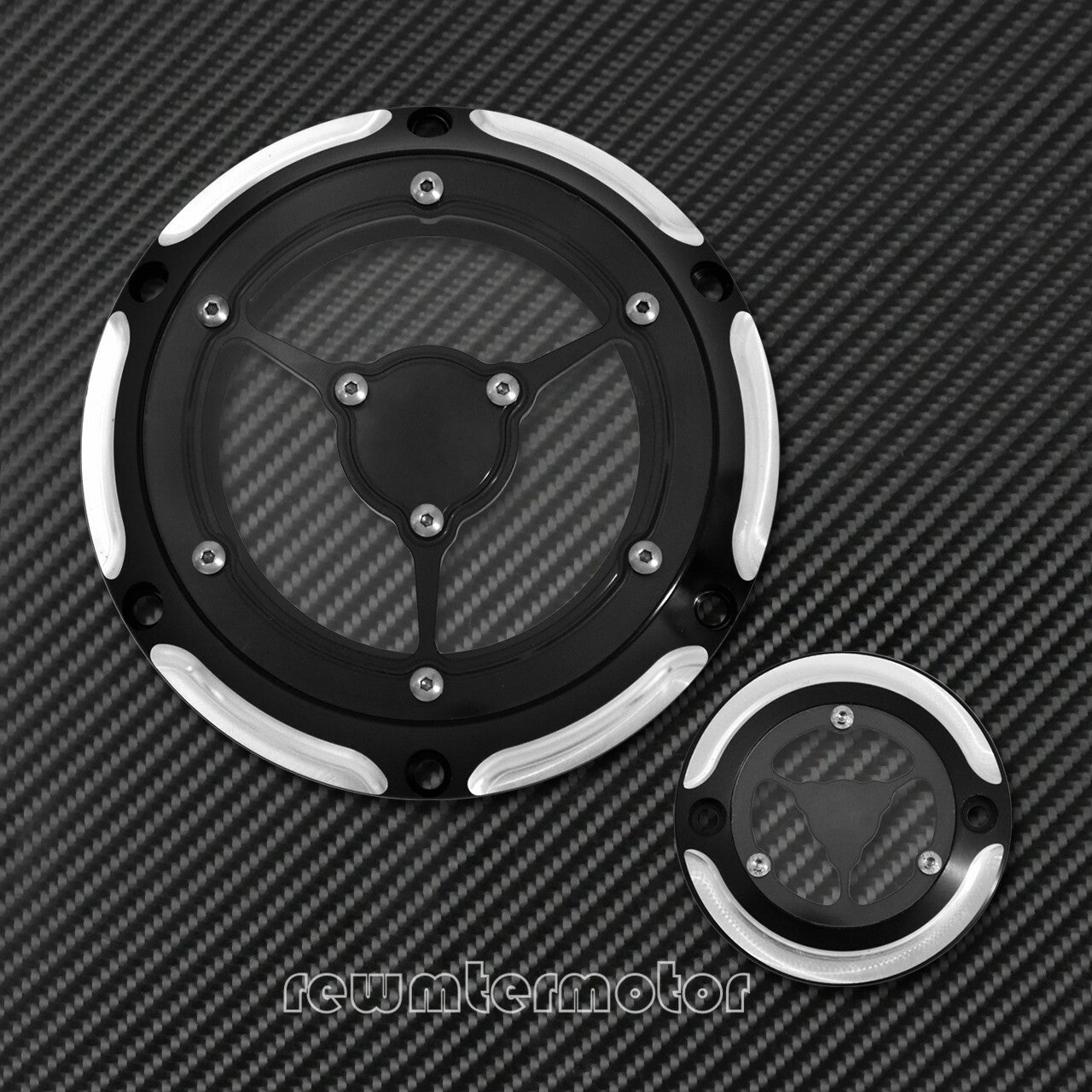 Chrome 6 Holes Derby Cover Timing Timer Covers Fit for Harley Sportster 04-2017