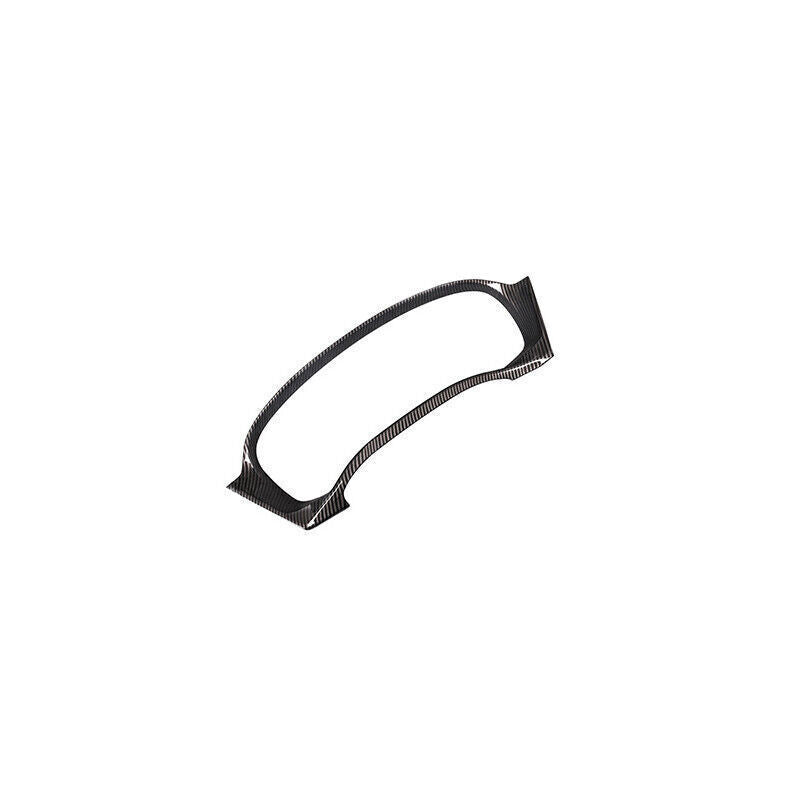 ABS Carbon Fiber Instrument Dashboard Frame Cover Trim 1P for BMW X3 G01 2018-21
