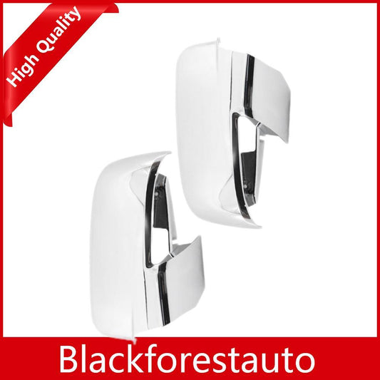 2pcs Mirror Cover Rearview Mirror Case Chrome for Ram 1500 2500 3500 4500 5500