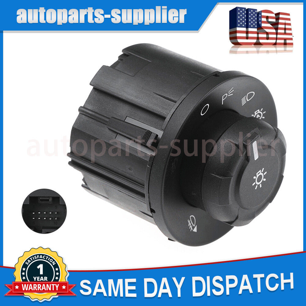 Headlight and fog light switch 9L3Z11654CA suitable for Ford F250 F350 F450 Super Duty