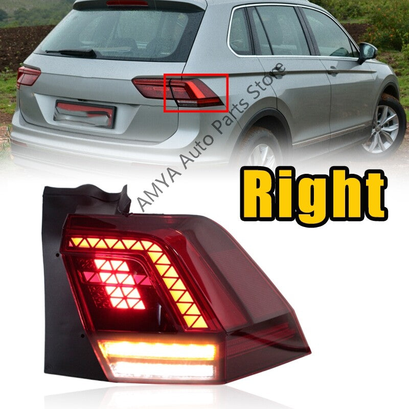 1Pc for VW for Tiguan 2017-2021 Right Outside Rear TailLight Brake Turn Signal Light