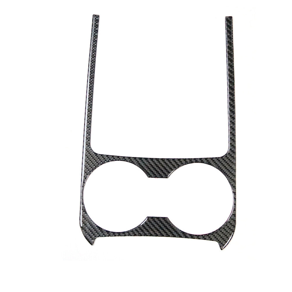 Carbon Fiber Car Central Cup Panel Trim Interior for Dodge Journey 2009-2010 SXT