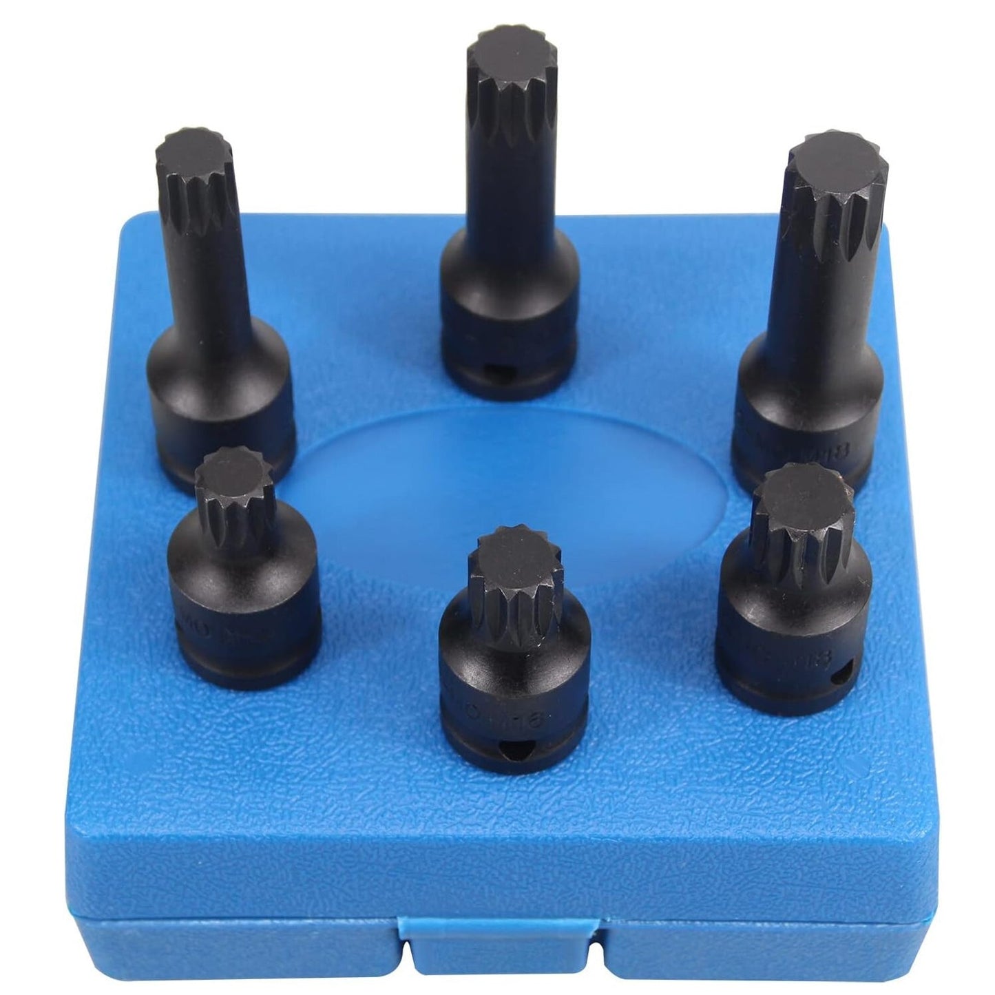 1/2-inch Drive SPLINE BIT Stamped Pocket Set M14 M16 M18 for Volkswagen , for Audi , Seats and for SKODA