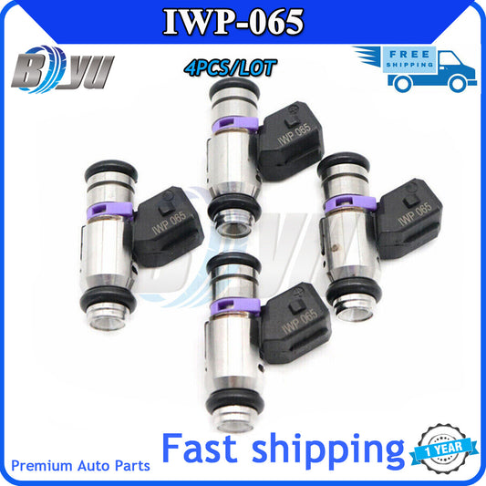 4-pack of fuel injector nozzles IWP-065 for Fiat Palio, UNO Punto, Siena Strada, and Fiorino