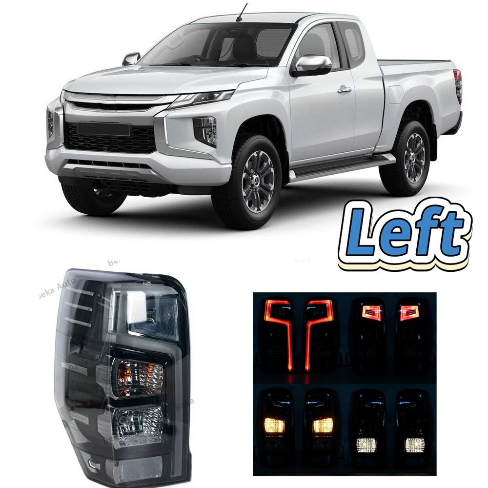 LH taillight and brake light smoked finish suitable for Mitsubishi L200 Triton 2019-2020