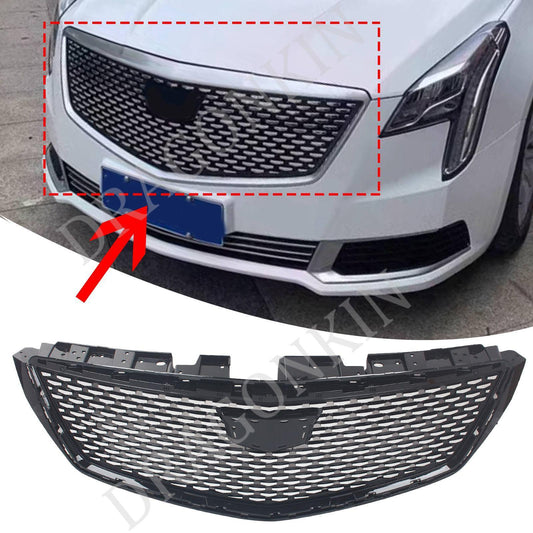 For 2018 2019 2020 for Cadillac XTS Front Bumper Grill Grille Diamond Chrome