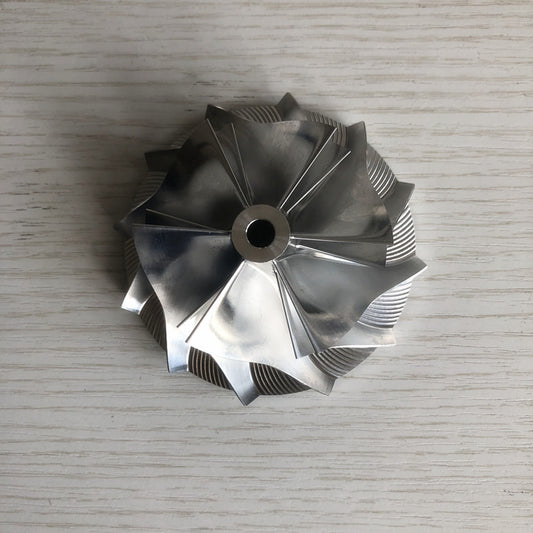 TD05H 61.33/82.00 mm 6+6 Blade Turbo Aluminum 2618/Bill Compressor Wheel