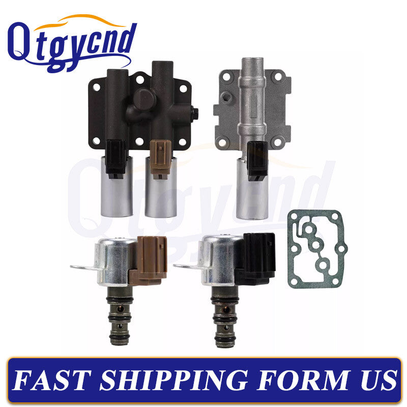 4PCS Transmission Solenoid Kit for 2001-2002 for Honda Odyssey Accord for Acura MDX