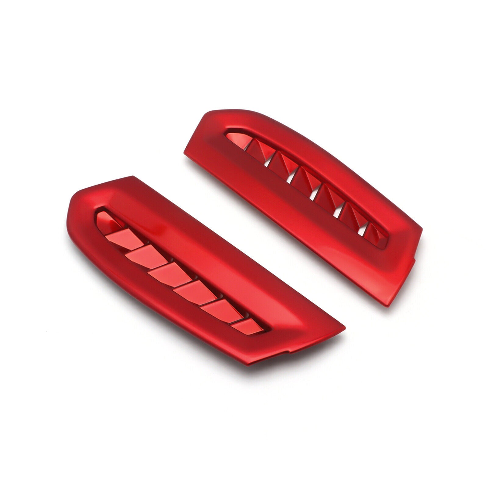 2Pcs Red Side Air Vent Outlet Cover TrimInterior for Toyota for Camry 2018-2024