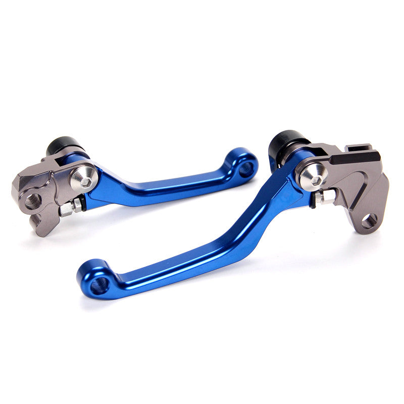 US Dirtbike Brake Clutch Levers for YAMAHA WR250F/WR450F 2005-2015 04-05 Blue