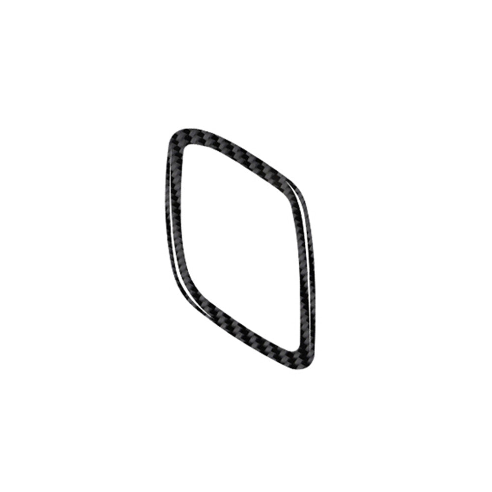 2x Carbon Fiber Defogger Air Outlet Cover Trim for Honda for Civic 1992-1995 2DR