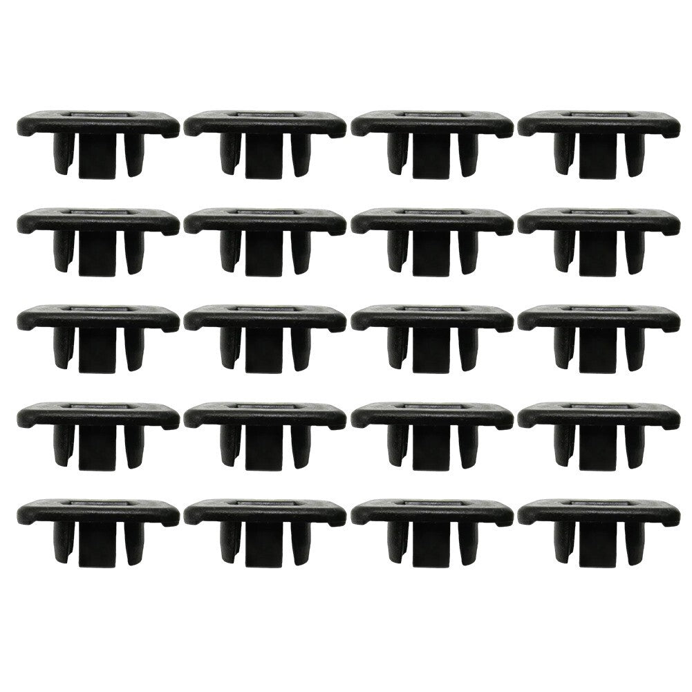 20x Front Radiator Grille Grommet Grill Nut Retainer Clip for Nissan 62380-U7400