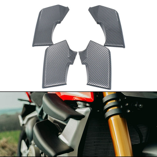 for DUCATI Streetfighter V4 /S/SP V2/S Carbon Fiber Spoiler Fxed Winglets Wings