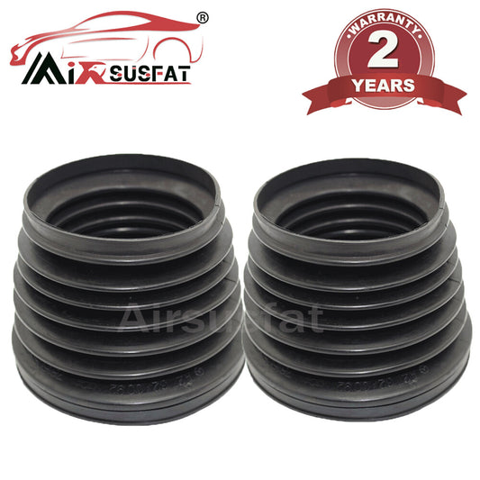 2x Front W211 Shock Dust Boot Cover for Mercedes E-Class Air Shock Rubber Bellow