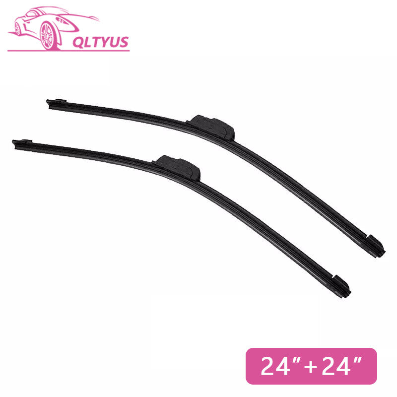 24-inch + 24-inch windshield wiper J-hook, frameless, frameless, all seasons