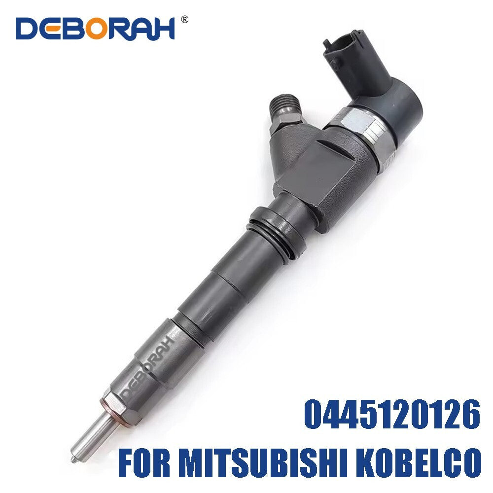 4X 0445120126 Fuel Injector for Mitsubishi YN33CRD Kobelco SK135-8 SK140-8