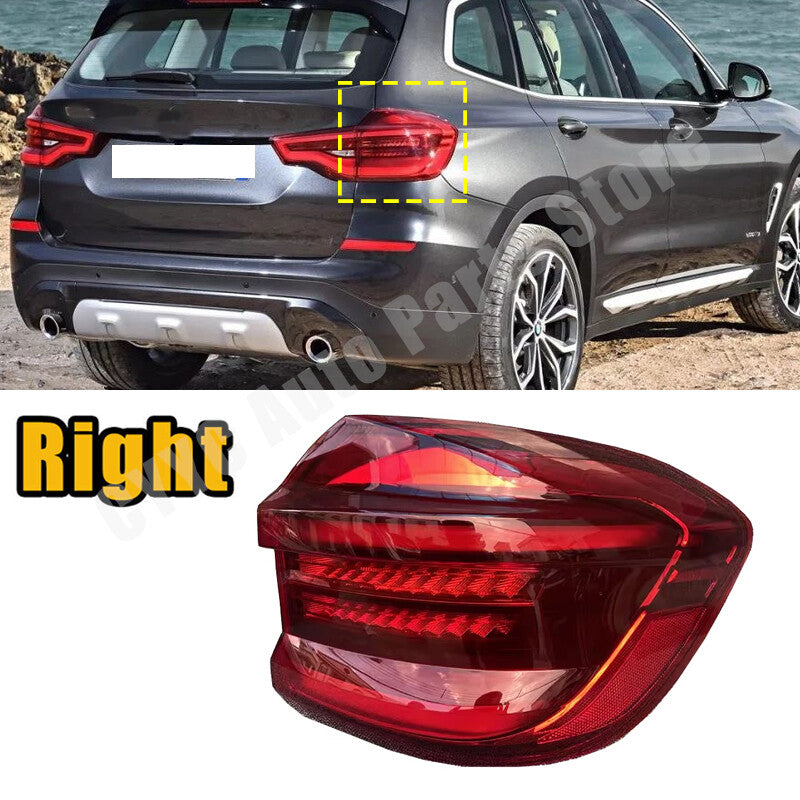 Right for BMW X3 G01 2018-2020 LED Tail Light Taillamp Rear Bumper Brake Light