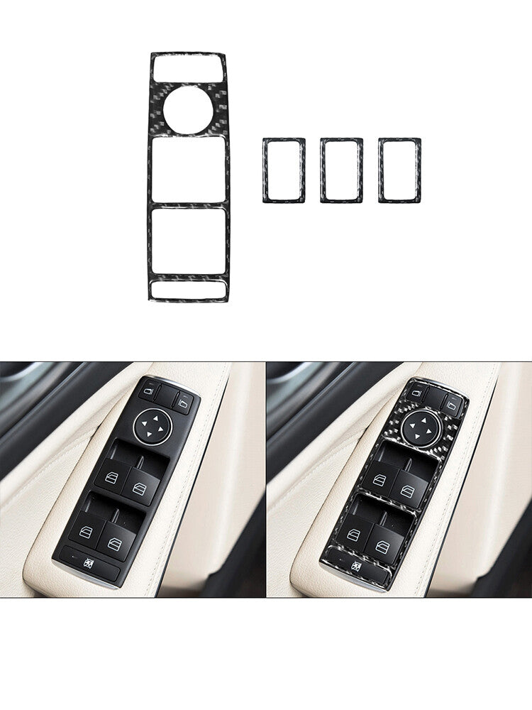 4X Window Button Trim for Mercedes-Benz CLA 2014-2018/GLA 2015-18