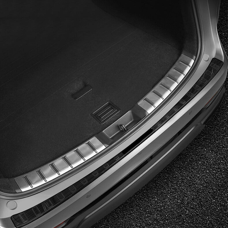 for Lexus NX 250 350 450h 2022-2023 Black Outer Rear Bumper Protector Guard Trim