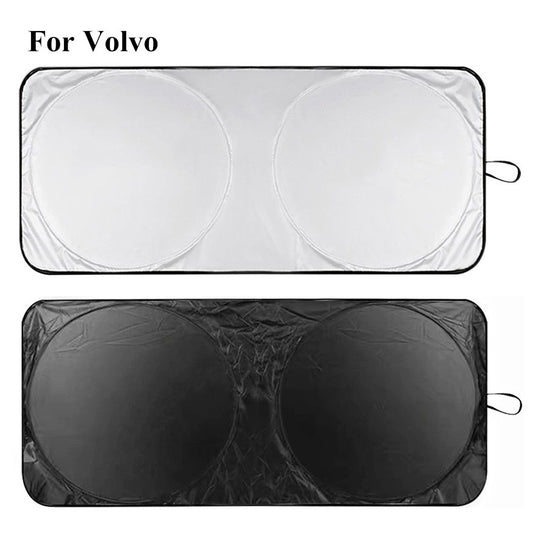 for Volvo Large Car Windshield Sun Shade Cover Foldable Anti UV Sunscreen Visor