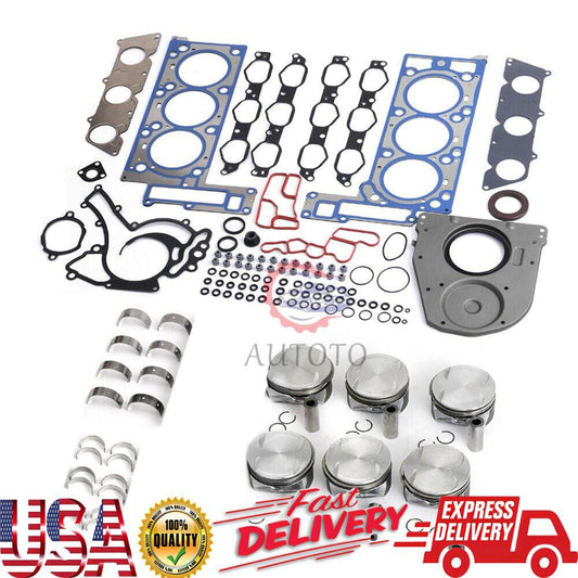 Engine Rebuild Kit Fits for Mercedes GLK350 ML350 R350 X204 W166 W251 V251 3.5L