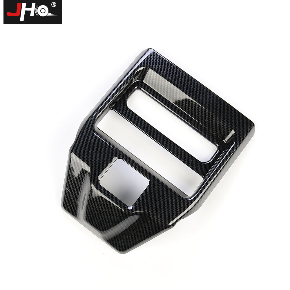 ABS Carbon Fiber Car Rear Air Vent Outlet Cover Trim for Dodge for Ram 1500 2019+