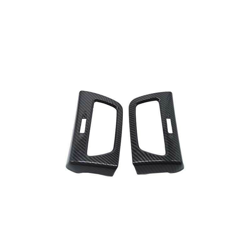 LR AC Air Outlet Vent Cover Trim 2PCS for Honda CRV CR-V 2012-2016 Carbon Fiber