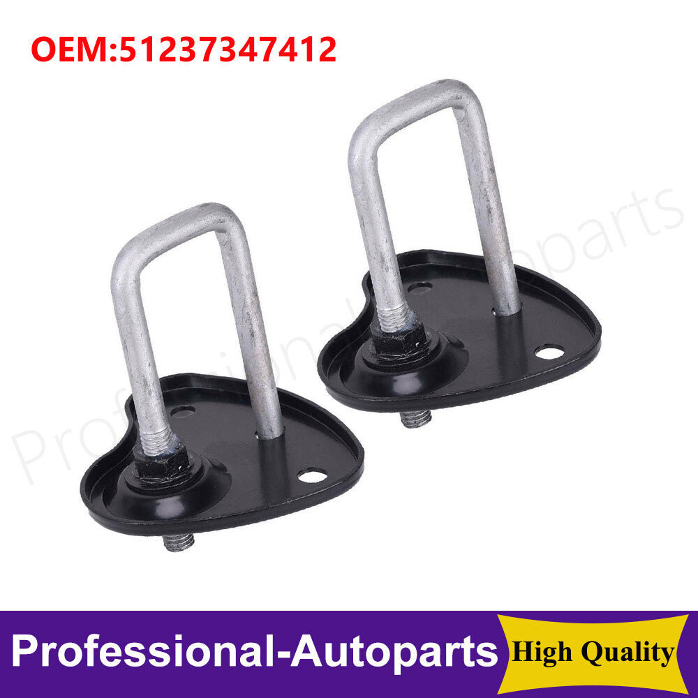 Two-piece safety lock set with cover, suitable for 2018-2022 for BMW X3 530E 51237347412