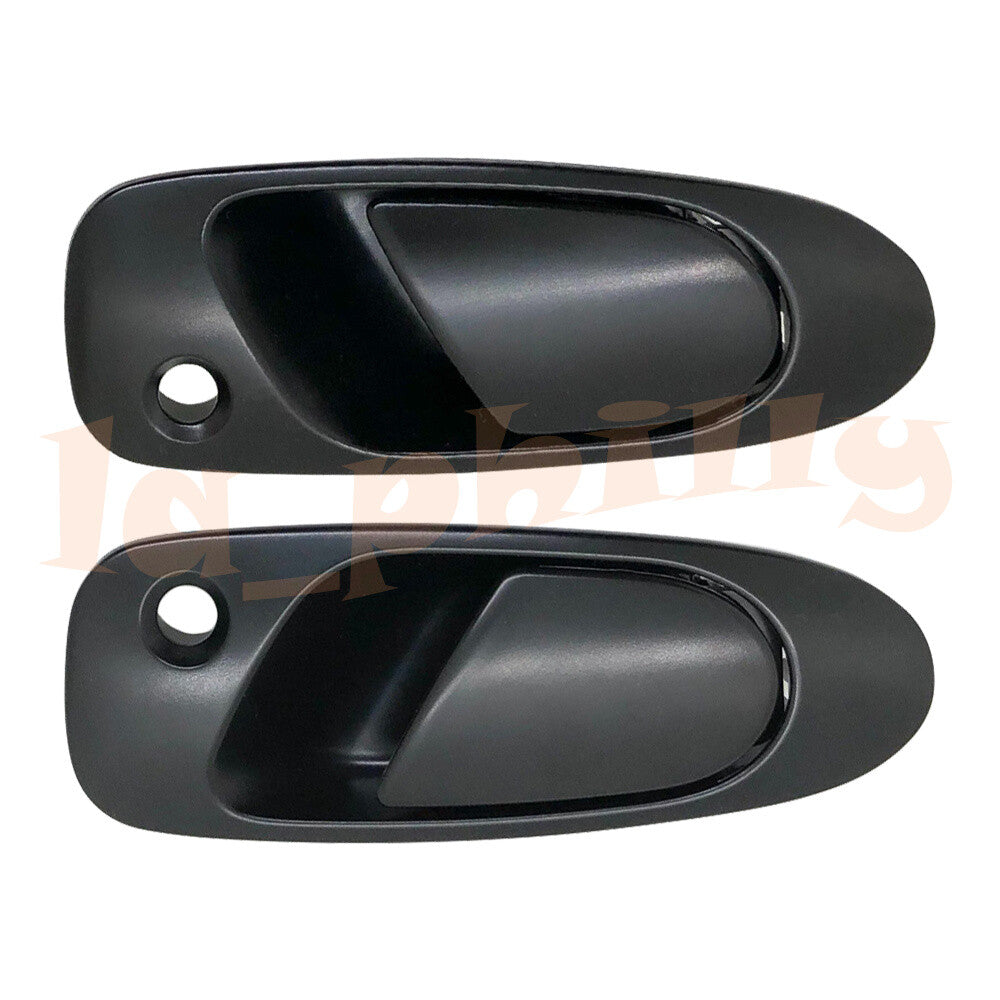 2Pcs Front Door Handle RHLH Outer Outside Exterior Fits 92 - 95 for Honda for Civic EG6