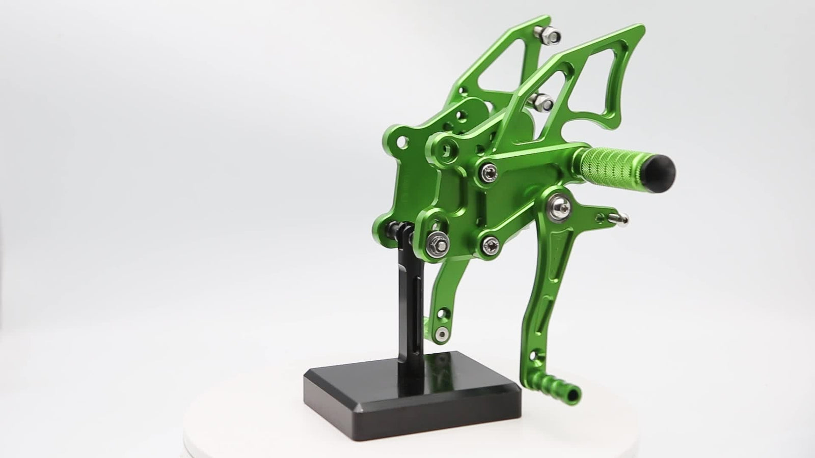 Adjustable CNC foot spike gear pedal for Kawasaki 300 250 (2013-2017)