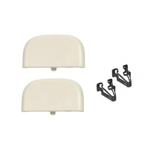 2x Beige Sun Visor Cap Clip DS7Z4273AA for Ford For Fusion 2013 2014-2016