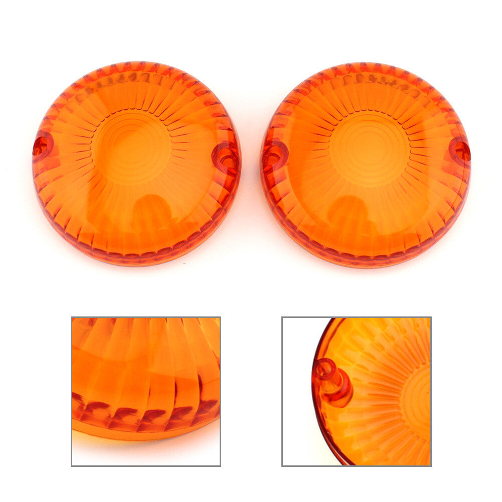 for Yamaha V Star 650 1100 Vmax 1200/1700 Orange Turn Signal Light Lens Cover