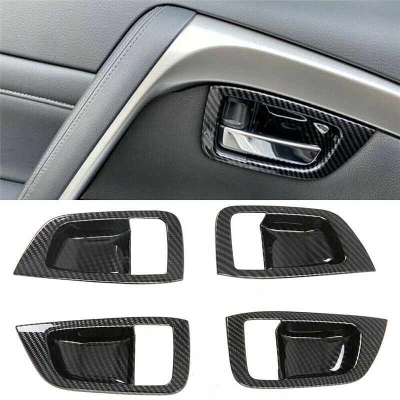 Inner Door Handel Bowl Cover Trim for Mitsubishi Montero Pajero Sport 2020 2021