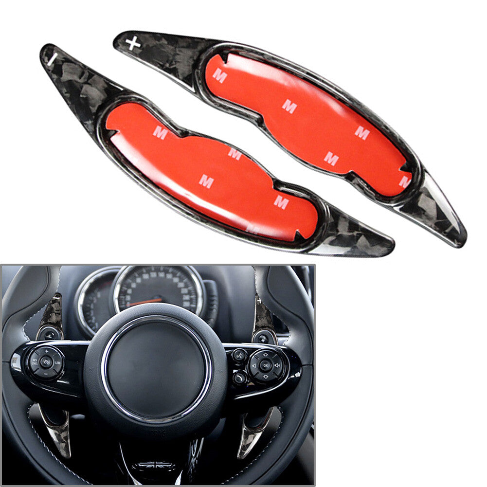 1Pair Fit for BMW for Mini Cooper F54 F55 F56 F57 F60 Forged Steering Wheel Shift Paddle