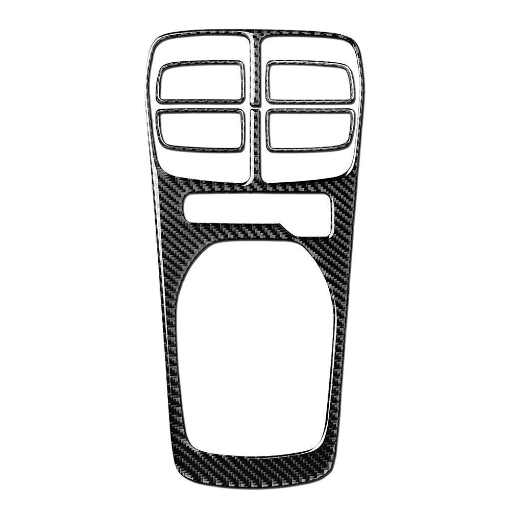 8 Pcs Carbon Fiber Auto Gear Shift Panel Cover Trim for Chevrolet Camaro 2010-15